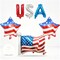 4th of July Patriotic Balloon Set – Reusable Red, White & Blue Foil Balloons for Independence Day, Memorial Day, Veterans Day & Party Decorations